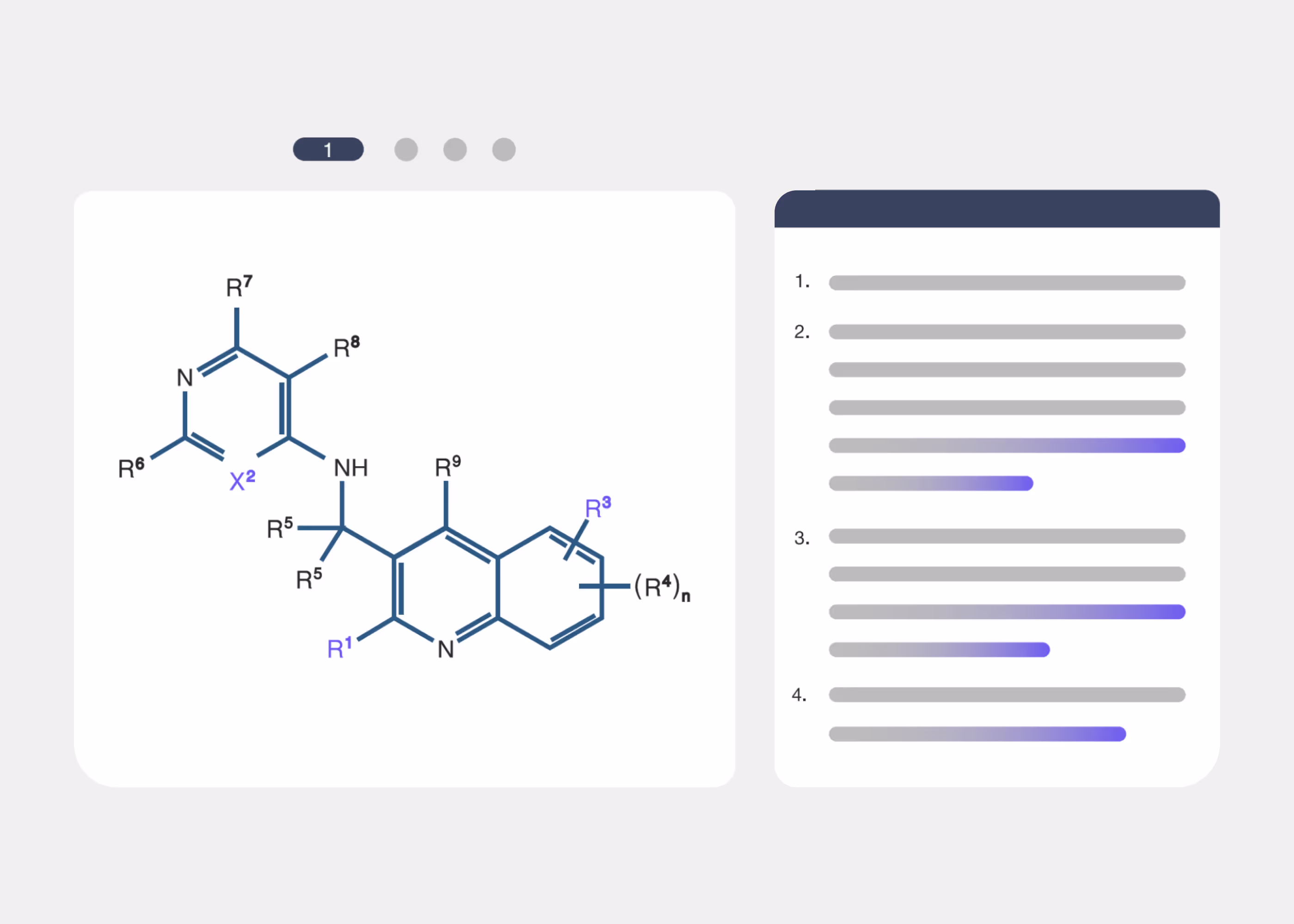 Handle figures, chemical structures, biological sequences, and more.