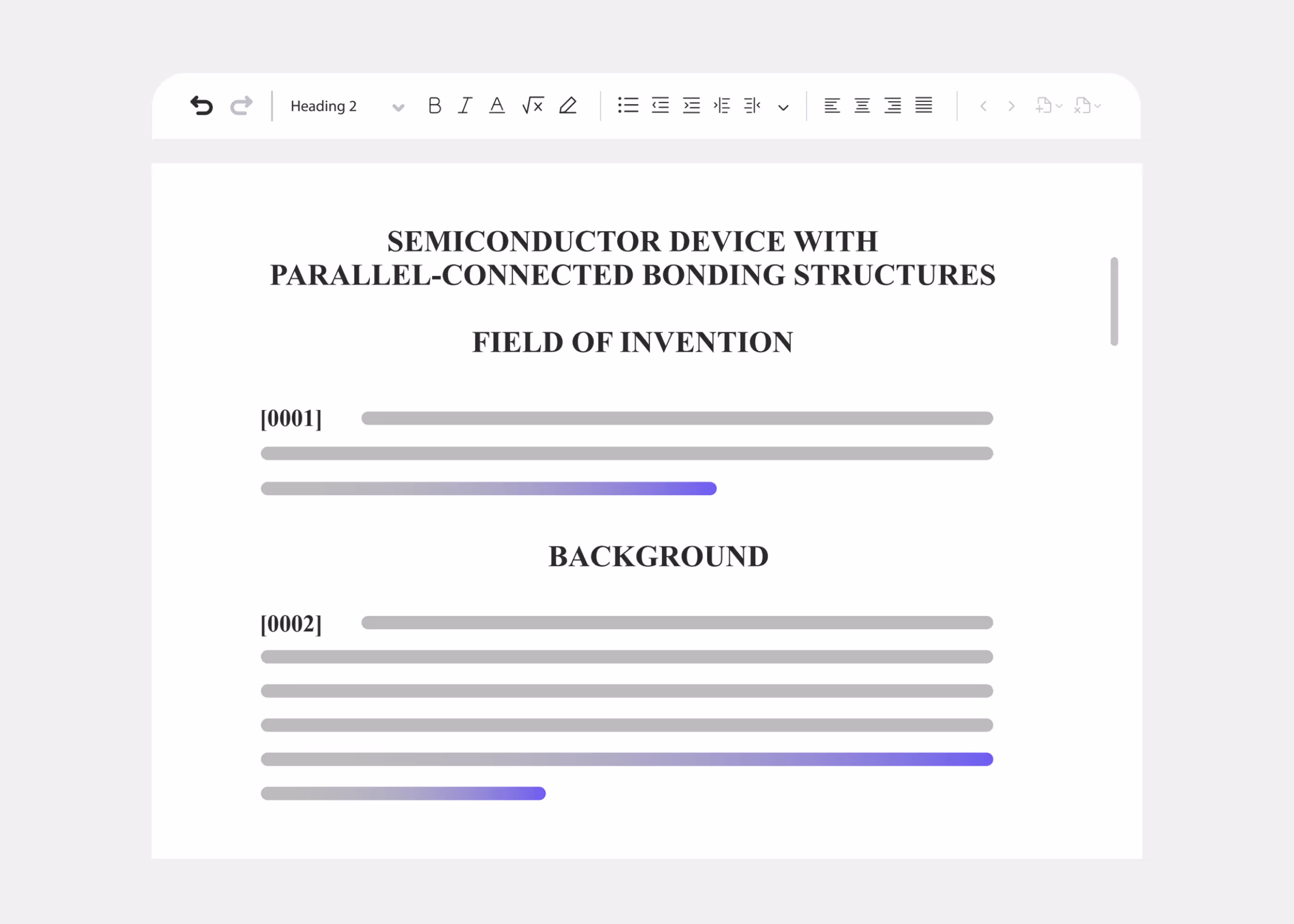 Interactively draft applications with AI.