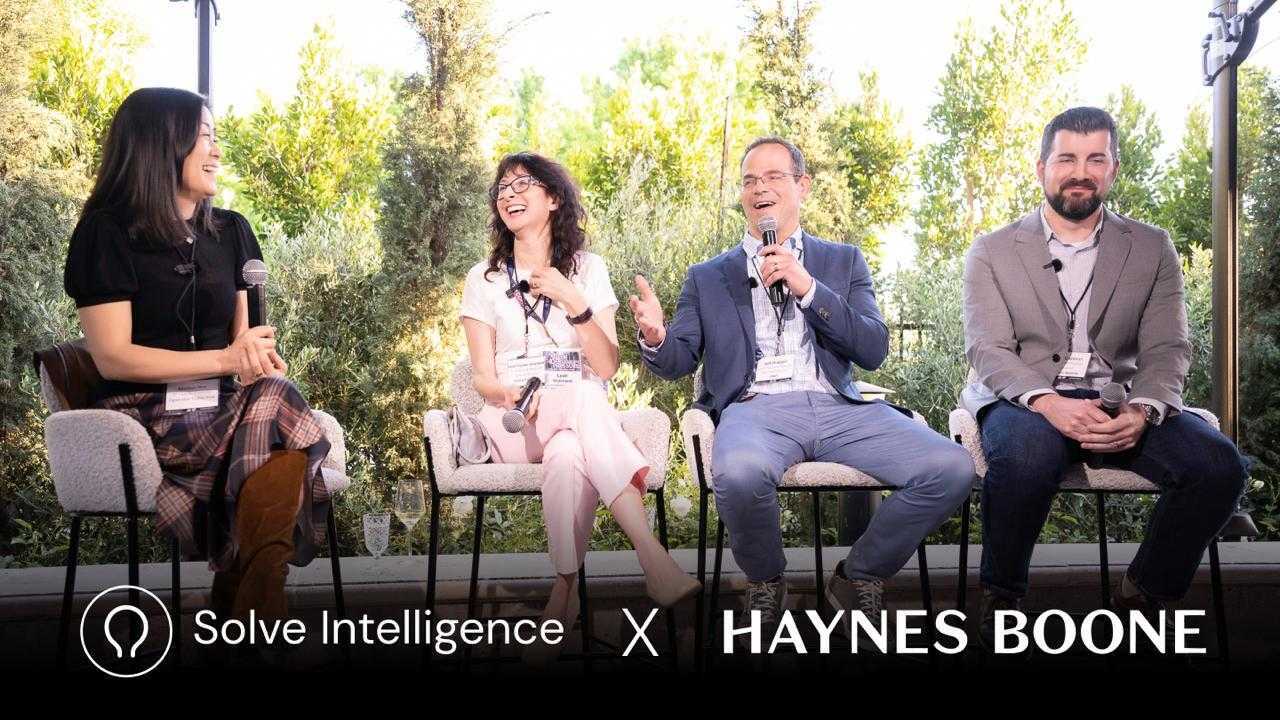 AI X IP Thought Leader Exchange with Solve Intelligence & 100+ Leading Voices in IP